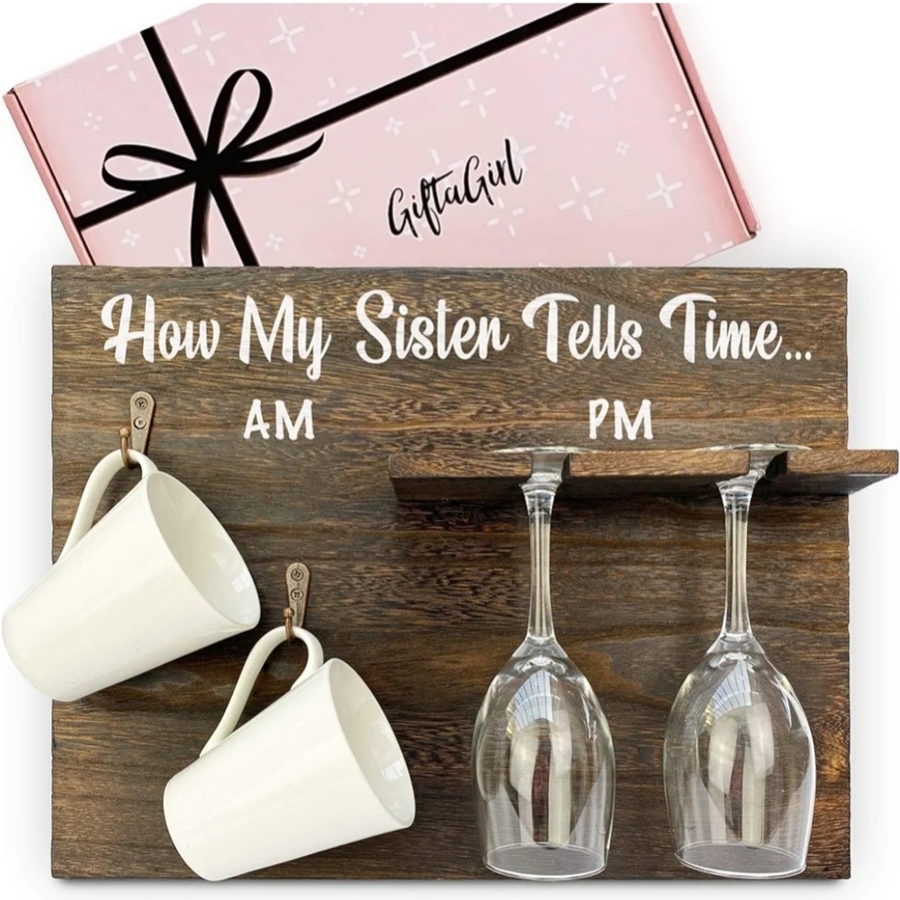 Sister Wall Mounted Wine Rack